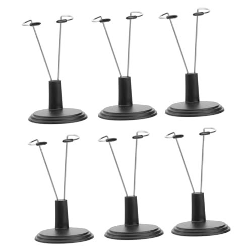 Milisten 6 Stück Puppenständer aus Robustem PVC Tragbares Display Regal für Puppen Platzsparend und Stabil Geeignet für Zuhause Laden und Supermarktdekoration Milisten 6 Stück Puppenständer aus Robustem PVC Tragbares Display Regal für Puppen Platzsparend und Stabil Geeignet für Zuhause Laden und Supermarktdekoration von Milisten
