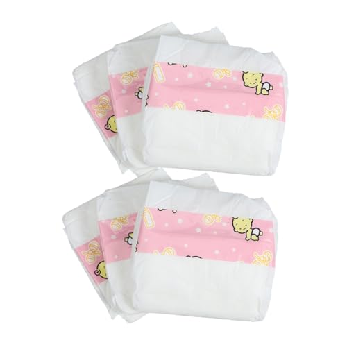 Milisten 6 Stück Puppenwindelspielzeug Mädchen Kleidung für Puppen Babypuppe klein Outfit Puppenwindeln Dekorative Windeln Simulationswindeln Puppendekor Plastik Rosa Milisten 6 Stück Puppenwindelspielzeug Mädchen Kleidung für Puppen Babypuppe klein Outfit Puppenwindeln Dekorative Windeln Simulationswindeln Puppendekor Plastik Rosa von Milisten