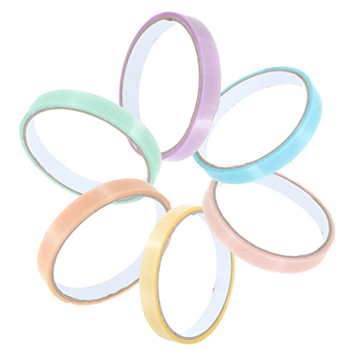 Milisten 6 Stück Teiliges Sticky Ball Klebeband Set Breit Lustiges DIY Dekompressionsspielzeug für Praktische Selbstklebende für Zuhause Büro und Unterwegs Vielseitig und Einfach Milisten 6 Stück Teiliges Sticky Ball Klebeband Set Breit Lustiges DIY Dekompressionsspielzeug für Praktische Selbstklebende für Zuhause Büro und Unterwegs Vielseitig und Einfach von Milisten