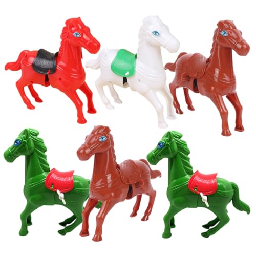 Milisten 6 Stück Teiliges Wind Up Pferdespielzeug für Interaktive Leichte Mechanische Tiere in Zufälligen Farben Lustige Mitgebsel für Geburtstag und Kinderparty Zufällige Zufällige Farbe Milisten 6 Stück Teiliges Wind Up Pferdespielzeug für Interaktive Leichte Mechanische Tiere in Zufälligen Farben Lustige Mitgebsel für Geburtstag und Kinderparty Zufällige Zufällige Farbe von Milisten