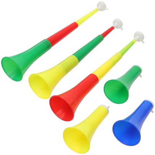 Milisten 6 Stück Teleskop Fußball Horn Lauter Geräuschmacher für Sportveranstaltungen Flexibles Fanfarenhorn für Partys und Konzerte Einfach zu Bedienen Mit Milisten 6 Stück Teleskop Fußball Horn Lauter Geräuschmacher für Sportveranstaltungen Flexibles Fanfarenhorn für Partys und Konzerte Einfach zu Bedienen Mit von Milisten