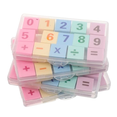 Milisten 60 Stück Mathe Puzzle für Schulbedarf Kreative Belohnungen für Unterricht Partygeschenke für für Schulanfang von Milisten