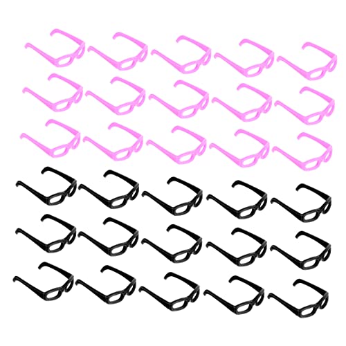 Milisten 60 Stück Sonnenbrillen Requisiten Mini-Brille für Puppe mit Brille Gläser realistisch Mini-Zubehör Miniatur-Sonnenbrille zum Basteln Verkleide Dich Sonnenbrille Ornament Plastik Milisten 60 Stück Sonnenbrillen Requisiten Mini-Brille für Puppe mit Brille Gläser realistisch Mini-Zubehör Miniatur-Sonnenbrille zum Basteln Verkleide Dich Sonnenbrille Ornament Plastik von Milisten
