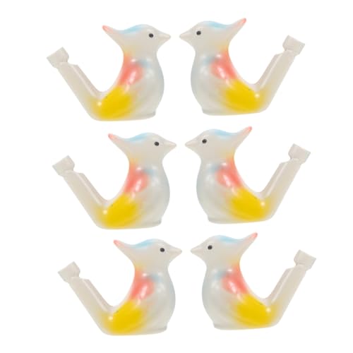 Milisten 6Stücke Keramik Vogel Pfeife Teiliges Für Party Favors Und Lebendiger Und Langlebig Fördert Die Lungenkapazität Milisten 6Stücke Keramik Vogel Pfeife Teiliges Für Party Favors Und Lebendiger Und Langlebig Fördert Die Lungenkapazität von Milisten
