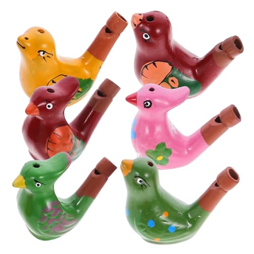 Milisten 6Stücke Keramik Wasservogelpfeifen für Exquisites Musikspielzeug im Gemischten Stil als Partygeschenk für Besondere Anlässe Milisten 6Stücke Keramik Wasservogelpfeifen für Exquisites Musikspielzeug im Gemischten Stil als Partygeschenk für Besondere Anlässe von Milisten