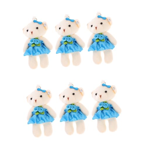 Milisten 6Stücke Plüsch Spielzeuge Für Schlüsselanhänger Und Taschen Hochzeitsdeko Süße Cartoon Bärenpuppen Als Hochzeitsgeschenk Oder Party Deko Milisten 6Stücke Plüsch Spielzeuge Für Schlüsselanhänger Und Taschen Hochzeitsdeko Süße Cartoon Bärenpuppen Als Hochzeitsgeschenk Oder Party Deko von Milisten