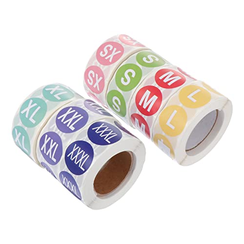 Milisten Babykleidung, 7 Rollen, Kleidungsgröße, Aufkleber, kodiert, rund, selbstklebend, Bekleidungsgröße, Etiketten, T-Shirt, Größenaufkleber für Laden, T-Shirts, gefaltete Milisten Babykleidung, 7 Rollen, Kleidungsgröße, Aufkleber, kodiert, rund, selbstklebend, Bekleidungsgröße, Etiketten, T-Shirt, Größenaufkleber für Laden, T-Shirts, gefaltete von Milisten