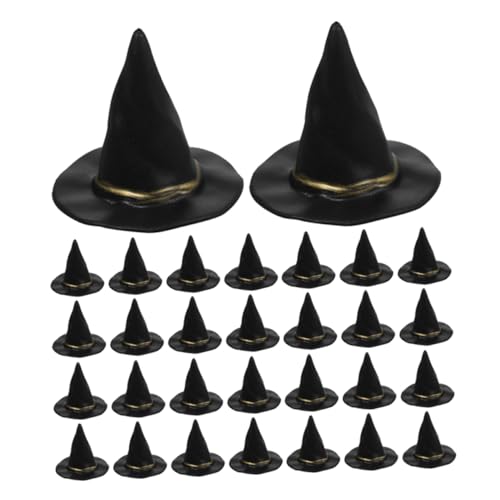 Milisten 72 Stück Schwarze Hexenhüte aus Robustem Kunststoff DIY Halloween Partyzubehör Kleine Hexenhut Deko für Puppenhaus und Bastelprojekte Vielseitige Hut Accessoires Milisten 72 Stück Schwarze Hexenhüte aus Robustem Kunststoff DIY Halloween Partyzubehör Kleine Hexenhut Deko für Puppenhaus und Bastelprojekte Vielseitige Hut Accessoires von Milisten