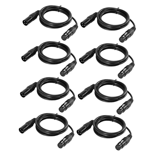 Milisten 8 Stück Dmx Kabel Pin Bühnenbeleuchtung Lange Lichtkabel für Audio und Stabiler Einfach zu Verwenden Vielseitig Einsetzbar Milisten 8 Stück Dmx Kabel Pin Bühnenbeleuchtung Lange Lichtkabel für Audio und Stabiler Einfach zu Verwenden Vielseitig Einsetzbar von Milisten