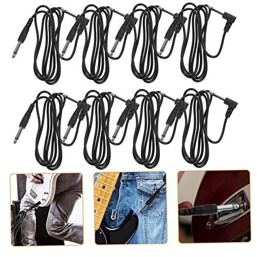 Milisten 8 Stück Gitarrenkabel Instrumente akustisch drinnen Anschlusskabel für E-Gitarre Guitar Patch -Kabel Kabel für Gitarren-Effektpedale Patchkabel für Gitarrenpedale schwarzes Leder Milisten 8 Stück Gitarrenkabel Instrumente akustisch drinnen Anschlusskabel für E-Gitarre Guitar Patch -Kabel Kabel für Gitarren-Effektpedale Patchkabel für Gitarrenpedale schwarzes Leder von Milisten