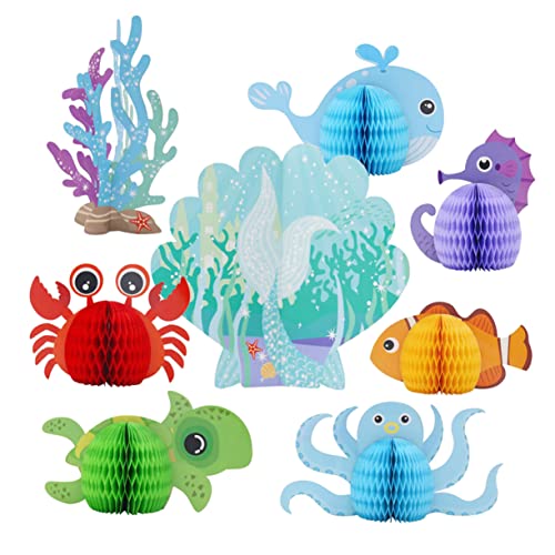 Milisten 8 Stück Marine Party Supplies Meerestiere- wabenkugeln Dekoration Geburtstagsfeier Geburtstag Wabenkugeln Meerestier-Ornamente Kindergeburtstagsschmuck Papier Milisten 8 Stück Marine Party Supplies Meerestiere- wabenkugeln Dekoration Geburtstagsfeier Geburtstag Wabenkugeln Meerestier-Ornamente Kindergeburtstagsschmuck Papier von Milisten