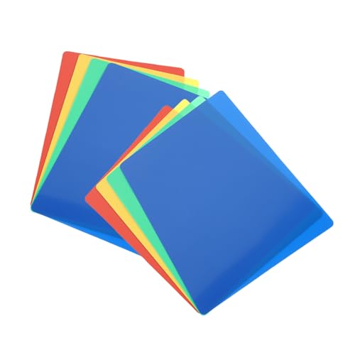Milisten 8 Stück Teiliges Bunte Knetmatten für Langlebigem Kunststoff Vielseitige Unterlage für Polymer Clay und Modelliermasse Leichtes DIY Bastelwerkzeug zur Kreativen von Jungen und Milisten 8 Stück Teiliges Bunte Knetmatten für Langlebigem Kunststoff Vielseitige Unterlage für Polymer Clay und Modelliermasse Leichtes DIY Bastelwerkzeug zur Kreativen von Jungen und von Milisten