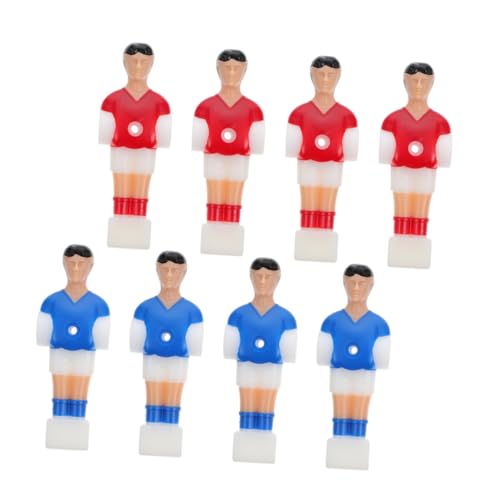 Milisten 8St Zubehör für Tischspiele Tischfußballspiel Spieler Stange Fußballspiele Tischfußball Männer sankastenspielsachen spielfigur Teile von Fußballmaschinen Kickertischteile Plastik von Milisten