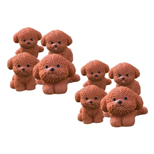 Milisten 8stücke Miniatur Hund Figuren Realistische Welpen Skulpturen Aus Resin Für Garten Balkon Und Tischdekoration Niedliche Tierornamente Für Hunde- Milisten 8stücke Miniatur Hund Figuren Realistische Welpen Skulpturen Aus Resin Für Garten Balkon Und Tischdekoration Niedliche Tierornamente Für Hunde- von Milisten
