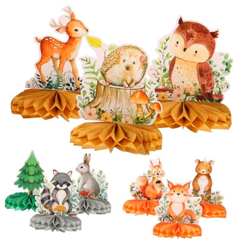 Milisten 9 Stück Teiliges Waldtiere Honeycomb Tischdeko Tierische Partydeko für Kindergeburtstag Installieren Farbenfroh und Leicht für Festliche Anlässe und Home Decor Milisten 9 Stück Teiliges Waldtiere Honeycomb Tischdeko Tierische Partydeko für Kindergeburtstag Installieren Farbenfroh und Leicht für Festliche Anlässe und Home Decor von Milisten