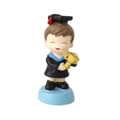 Milisten Abschlussfigur Tortendeko Cartoon Junge Resin für Feierlichkeiten Dekoration für Abschlussfeiern und Thematische Partys Milisten Abschlussfigur Tortendeko Cartoon Junge Resin für Feierlichkeiten Dekoration für Abschlussfeiern und Thematische Partys von Milisten
