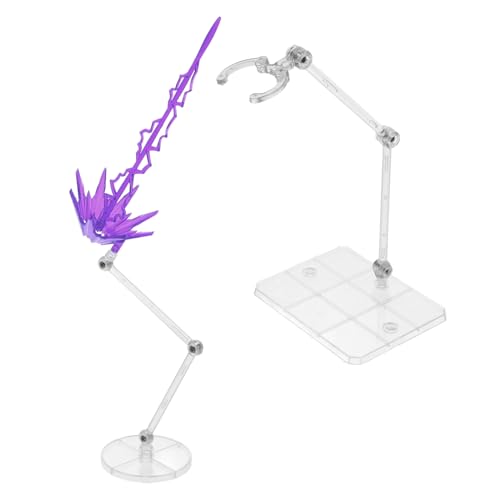 Milisten Actionfiguren Display Stand für Anime Modelle Stabiler Puppenständer mit Runder Basis rutschfest für Aufbewahrung und Präsentation von Figuren von Milisten
