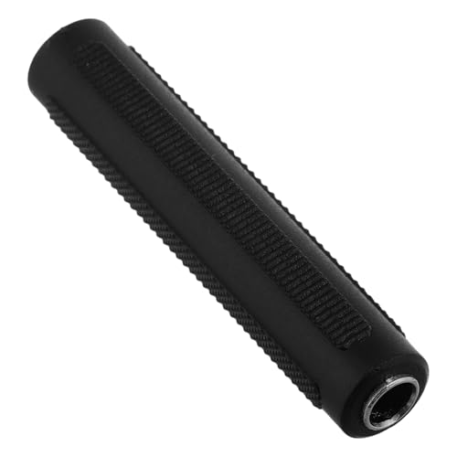 Milisten Adapter Audio-buchse Mikrofonkonverter Audiokonverter Kopfhöreranschluss Mic Audio Seckket Kopfhörerkonverter Aux-extender Verlängerung Der Kopfhörerbuchse Schwarz Pvc von Milisten