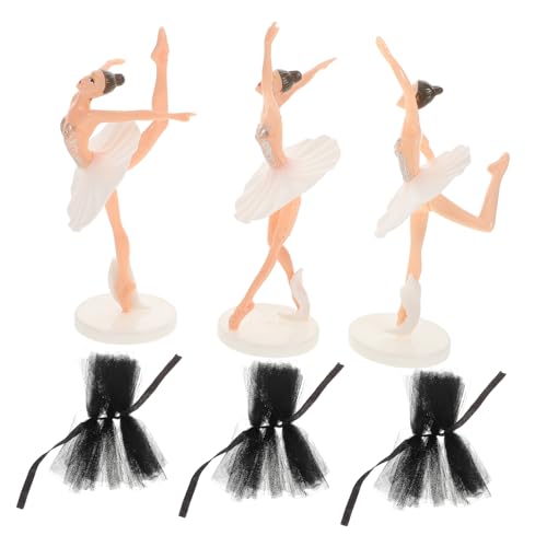 Milisten Ballet Girl Cake Topper Set Teilig Weiße und Schwarze Tüllröcke Elegante Tortendeko für Mädchengeburtstage Vielseitige Ballett Dekoration für Kuchen und Partygestaltung Milisten Ballet Girl Cake Topper Set Teilig Weiße und Schwarze Tüllröcke Elegante Tortendeko für Mädchengeburtstage Vielseitige Ballett Dekoration für Kuchen und Partygestaltung von Milisten