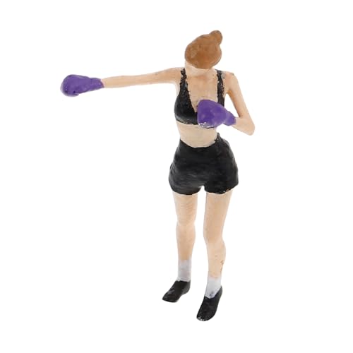 Milisten Boxermodell Holzleute Zahlen Modell Schaufensterpuppe Figur Zeichnen Minifiguren Mini-personenfiguren Actionfiguren Anime Außerirdische Actionfigur Mini- Holzfiguren Harz von Milisten