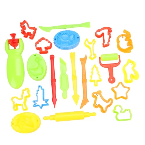 Milisten DIY Plastilin Werkzeug Set Teilig Bunte Knetformen Modellierwerkzeug für Kreatives und Formen um Fantasie zu Fördern und Handliche Anwendung zu Gewährleisten Milisten DIY Plastilin Werkzeug Set Teilig Bunte Knetformen Modellierwerkzeug für Kreatives und Formen um Fantasie zu Fördern und Handliche Anwendung zu Gewährleisten von Milisten