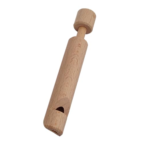 Milisten DIY Push Pull Holzflöte Musikinstrument Für Kleinkinder Musikalischen Fähigkeiten Aus Sicherem Holz Für Kreative Spielstunden von Milisten