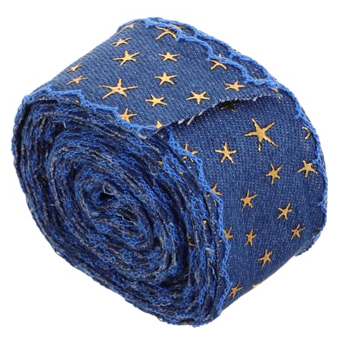 Milisten Denim-Gurtband Polsterbesatz Sternmusterband Band zum Basteln Gimpenbesatz für Polstermöbel Gardinenleisten für Gardinen Band für die Party Sternband nähen Bogenbänder Polyester Milisten Denim-Gurtband Polsterbesatz Sternmusterband Band zum Basteln Gimpenbesatz für Polstermöbel Gardinenleisten für Gardinen Band für die Party Sternband nähen Bogenbänder Polyester von Milisten
