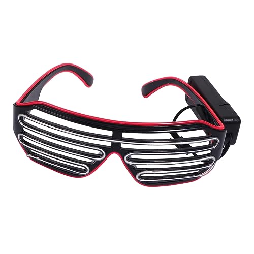 Milisten Dual Color Leuchtbrille Fluoreszierende LED Partybrille für Halloween Karneval für Camping Clubs und Nächtliche Veranstaltungen Leicht und Bequem Zufällige Farbe Milisten Dual Color Leuchtbrille Fluoreszierende LED Partybrille für Halloween Karneval für Camping Clubs und Nächtliche Veranstaltungen Leicht und Bequem Zufällige Farbe von Milisten