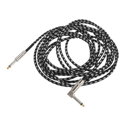 Milisten E Gitarrenkabel Amp Kabel Für Bassgitarre Instrumentenkabel Gitarrenverstärkerkabel Gitarrenverstärker Lautsprecherkabel Gitarreneffektkabel Gitarrenverstärkerkabel von Milisten