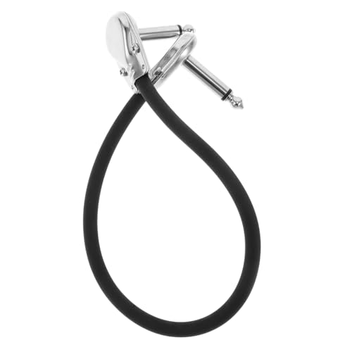 Milisten Elektrisches Gitarrenkabel Hochwertiges Patchkabel mit Geräuschreduzierung Rechtwinkliger Stecker für Effektpedale Robustes Design für Gitarristen Milisten Elektrisches Gitarrenkabel Hochwertiges Patchkabel mit Geräuschreduzierung Rechtwinkliger Stecker für Effektpedale Robustes Design für Gitarristen von Milisten