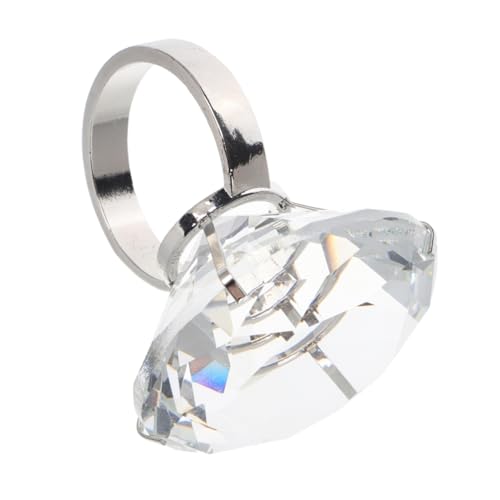 Milisten Exquisiter Simulierter Glasring Große Requisite Tischdekoration Für Verlobungen Und Jubiläen Stilvolles Und Elegantes Deko Element Für Besondere Anlässe Milisten Exquisiter Simulierter Glasring Große Requisite Tischdekoration Für Verlobungen Und Jubiläen Stilvolles Und Elegantes Deko Element Für Besondere Anlässe von Milisten