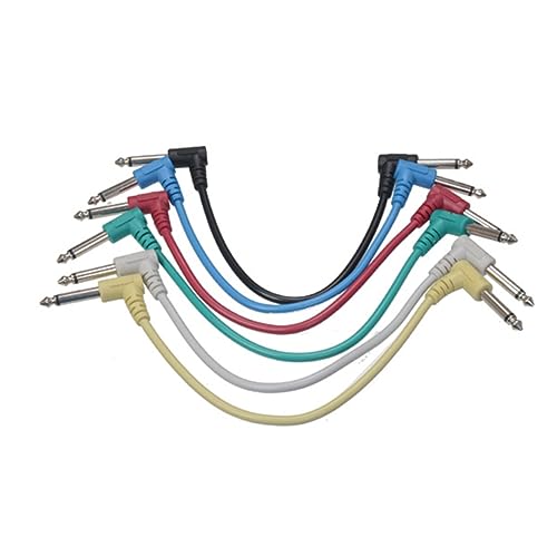 Milisten Geräuscharmes Gitarrenkabel Pack Kurze Audiokabel Für Gitarre Und Bass Ts Stecker Effektive Signalübertragung Platzsparend Professionelles Verbindungskabel Milisten Geräuscharmes Gitarrenkabel Pack Kurze Audiokabel Für Gitarre Und Bass Ts Stecker Effektive Signalübertragung Platzsparend Professionelles Verbindungskabel von Milisten