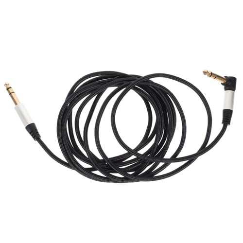 Milisten Gitarre Audio Verbindungskabel mit Stecker Hochwertiges Mikrofon Kabel für Gitarreneffekte Langlebiges Design für Studio Live Performance Verstärkte von Milisten