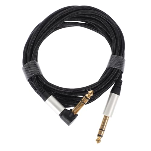 Milisten Gitarren Audiokabel Hochwertiges Bass Effektkabel mit Vergoldeten Steckern Lange Verbindung für Musikinstrumente für Bühne von Milisten