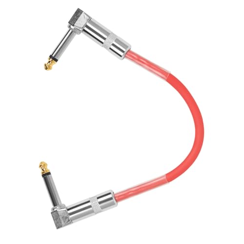 Milisten Gitarren Patchkabel Verbindungskabel Für Elektrische Instrumente Geräuschreduzierendes Kabel Mit Metallsteckern Für Effektpedale Und Mixer Milisten Gitarren Patchkabel Verbindungskabel Für Elektrische Instrumente Geräuschreduzierendes Kabel Mit Metallsteckern Für Effektpedale Und Mixer von Milisten