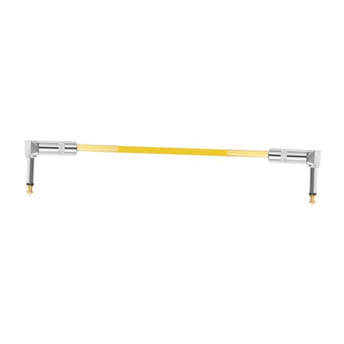 Milisten Gitarren patchkabel Geräuscharm Abgewinkelte Stecker PVC Metallköpfe Robust für Effektpedale und Instrumente für Live auftritte und Studioeinsatz Milisten Gitarren patchkabel Geräuscharm Abgewinkelte Stecker PVC Metallköpfe Robust für Effektpedale und Instrumente für Live auftritte und Studioeinsatz von Milisten