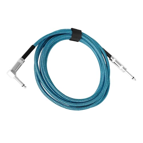 Milisten Gitarrenkabel Geflochtenes Audio Kabel für Elektrische Gitarre und Bass Rauschunterdrückung Langlebig für Auftritte und Stecker Milisten Gitarrenkabel Geflochtenes Audio Kabel für Elektrische Gitarre und Bass Rauschunterdrückung Langlebig für Auftritte und Stecker von Milisten