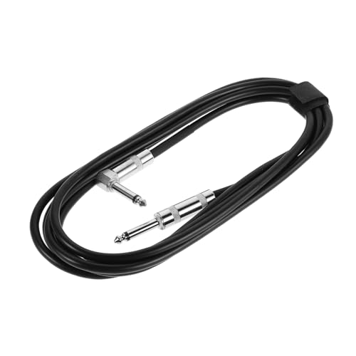 Milisten Gitarrenkabel Verstärkerkabel Pedalboard-kabel Kabel Für Elektrische Gitarre Kabel Für Bassverstärker Gitarren Reparaturset Gitarrenpedalkabel Gitarren-patchkabel Kunststoff Black von Milisten