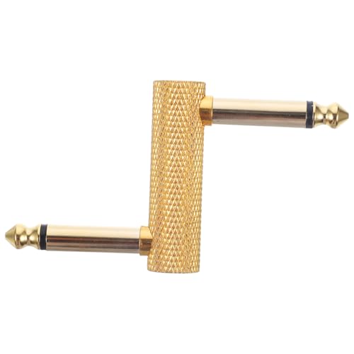 Milisten Gitarrenpedal Board Förmiger Adapter Stabiler Patch Stecker für Gitarre und Musikinstrumente für Pedalboards Flexibles und Kompaktes Design Perfekter von Milisten