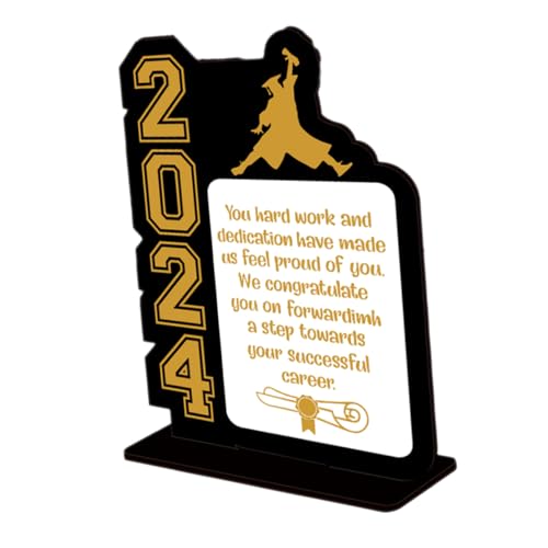 Milisten Graduation Party Tischdekoration Holzsign Stabiler Tischaufsatz für Abschlussfeier Eleganter für Essbereiche Praktische und Stilvolle Deko für Unvergessliche Feiern Milisten Graduation Party Tischdekoration Holzsign Stabiler Tischaufsatz für Abschlussfeier Eleganter für Essbereiche Praktische und Stilvolle Deko für Unvergessliche Feiern von Milisten