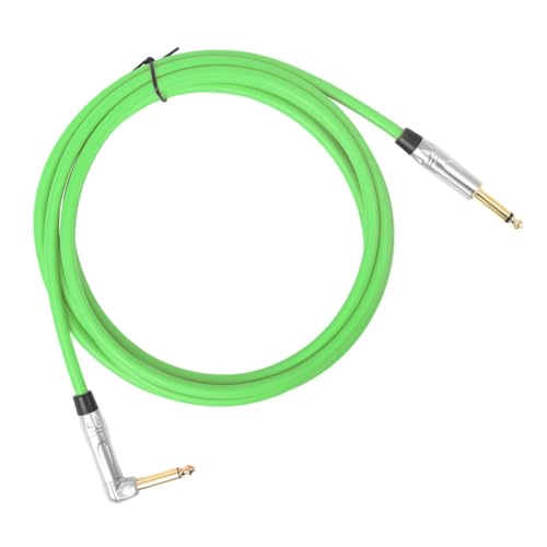 Milisten Guitar Verbindungskabel Geräuschreduzierung Klinkenkabel für Gitarre Bass und Effektpedale Flexibles Verschleißfestes Audio Kabel Stylishem für Musiker und Tonstudios von Milisten
