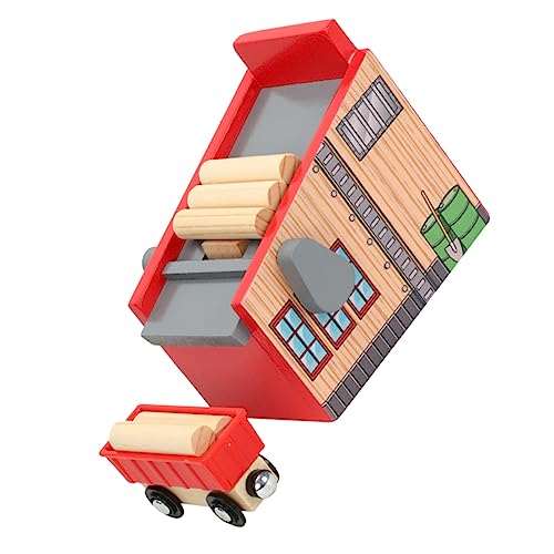 Milisten Holzeisenbahnspielzeug Satz für Kinder Kreatives Holzbausatz Zubehör mit Szenen Elementen für Fantasievolles Spielen Milisten Holzeisenbahnspielzeug Satz für Kinder Kreatives Holzbausatz Zubehör mit Szenen Elementen für Fantasievolles Spielen von Milisten