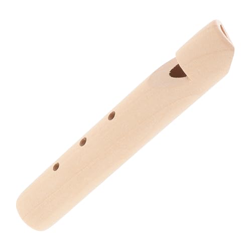 Milisten Holzflöte mit Drei Löchern DIY Anmalbare Pfeife für Musikalisches aus Holz Unbemalt Kompaktes Design für Kreative und Einfaches Milisten Holzflöte mit Drei Löchern DIY Anmalbare Pfeife für Musikalisches aus Holz Unbemalt Kompaktes Design für Kreative und Einfaches von Milisten