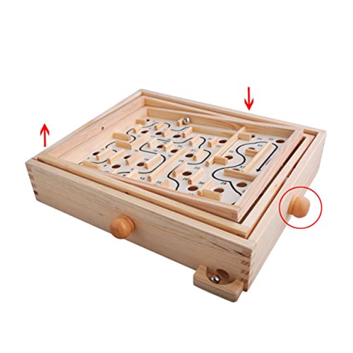 Milisten Holzperlen-Labyrinth Puzzle Labyrinth-Spiel Spielzeug Für Junge Mädchen Pädagogisches Spielzeug Für Jungen Und Mädchen Holzperlen Puzzle Für Junge Pädagogisches Milisten Holzperlen-Labyrinth Puzzle Labyrinth-Spiel Spielzeug Für Junge Mädchen Pädagogisches Spielzeug Für Jungen Und Mädchen Holzperlen Puzzle Für Junge Pädagogisches von Milisten
