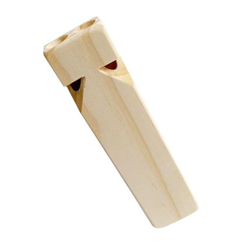 Milisten Holzpfeife für Holzflöte Sicheres für Anfänger Charmantes Design für Rollenspiele und Partys Fördert Kreativität und Musikalität von Milisten