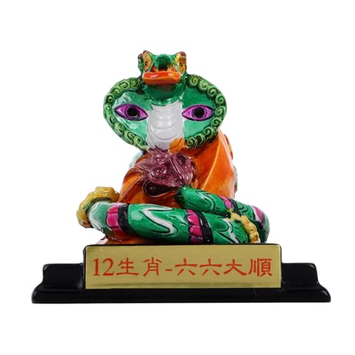 Milisten Jahr Der Schlange Bemalte Ornamente Mond- Mini Winzig Dekorationen Maskottchen Schlangenfigur Für Das Neue Jahr Festival Thema Zahlen Tierverzierungen Figuren Desktop -Modell Harz Milisten Jahr Der Schlange Bemalte Ornamente Mond- Mini Winzig Dekorationen Maskottchen Schlangenfigur Für Das Neue Jahr Festival Thema Zahlen Tierverzierungen Figuren Desktop -Modell Harz von Milisten