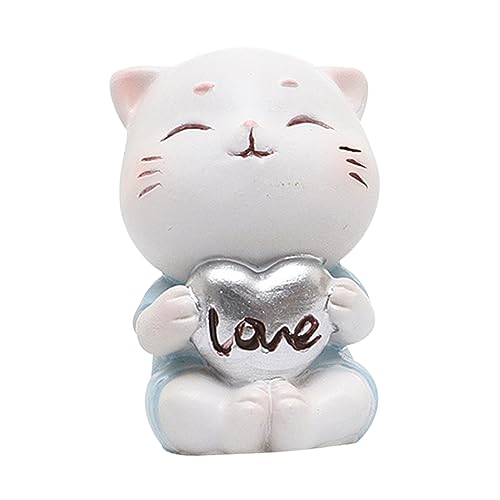 Milisten Katzen Kuchen Dekoration Entzückender Cartoon Kuchen Topper aus Harz für Fröhliche Feiern Geeignet für Zuhause Auto und Geschenkidee für Katzenliebhaber Milisten Katzen Kuchen Dekoration Entzückender Cartoon Kuchen Topper aus Harz für Fröhliche Feiern Geeignet für Zuhause Auto und Geschenkidee für Katzenliebhaber von Milisten
