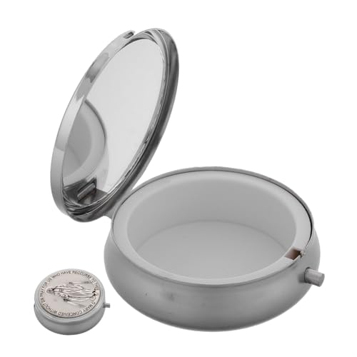 Milisten Kleine Rosenkranz-andenkenbox Zur Erstkommunion Metall-schmuckschatulle Organizer-box Für Junge Mädchen Zur Aufbewahrung Von Rosenkranzperlen Und Kleinen Schmuckstücken Milisten Kleine Rosenkranz-andenkenbox Zur Erstkommunion Metall-schmuckschatulle Organizer-box Für Junge Mädchen Zur Aufbewahrung Von Rosenkranzperlen Und Kleinen Schmuckstücken von Milisten