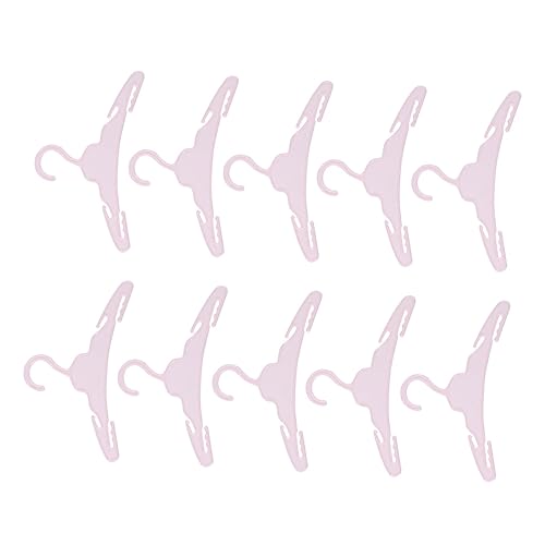 Milisten Kleiner Puppenkleiderbügel aus Kunststoff Puppen Kleidung Halter 10 Stück für Puppenkleider Kinderzimmer Spielzeug Zubehör für Puppenschränke und Aufbewahrung Milisten Kleiner Puppenkleiderbügel aus Kunststoff Puppen Kleidung Halter 10 Stück für Puppenkleider Kinderzimmer Spielzeug Zubehör für Puppenschränke und Aufbewahrung von Milisten