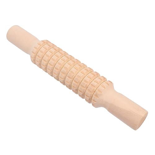 Milisten Knetrolle aus Holz Bunter Teigroller Kreatives DIY Modellierwerkzeug für Ab Jahren Sicherer mit Musterrolle für Knete Milisten Knetrolle aus Holz Bunter Teigroller Kreatives DIY Modellierwerkzeug für Ab Jahren Sicherer mit Musterrolle für Knete von Milisten